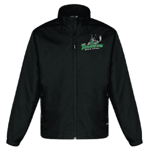 4170 Athletic Mesh Lined Track Jacket - Black