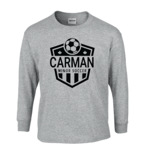 G240 Gildan Ultra Cotton Long Sleeve T-Shirt - Sport Grey