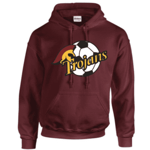 G185 Gildan Heavy Blend 8 oz., 50/50 Hooded Sweatshirt - Maroon