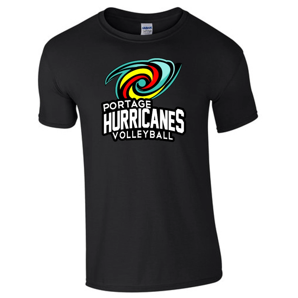 G640 Gildan Soft Style T-Shirt - Black