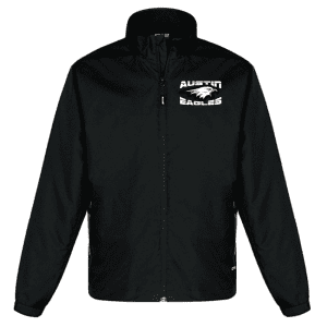 4170 Athletic Mesh Lined Track Jacket - Black