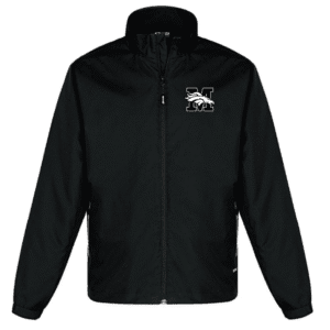 4170 Athletic Mesh Lined Track Jacket - Black